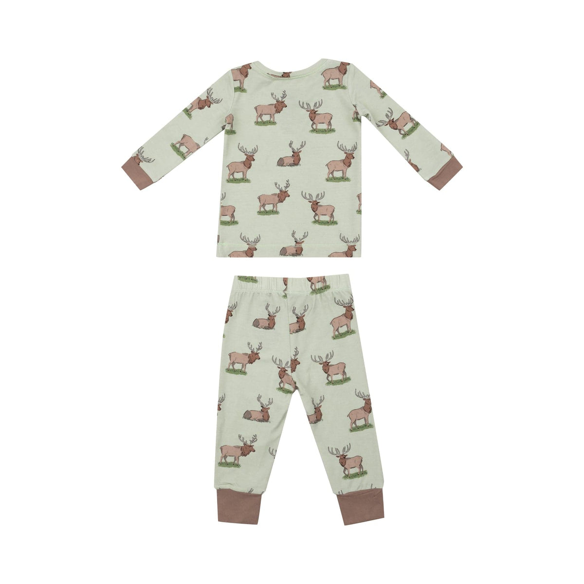 Angel Dear Angel Dear Elk Long Sleeve Loungewear Set - Little Miss Muffin Children & Home
