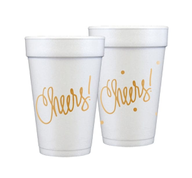 Natalie Chang Natalie Chang Cheers! with Polka Dots Foam Cups - Little Miss Muffin Children & Home