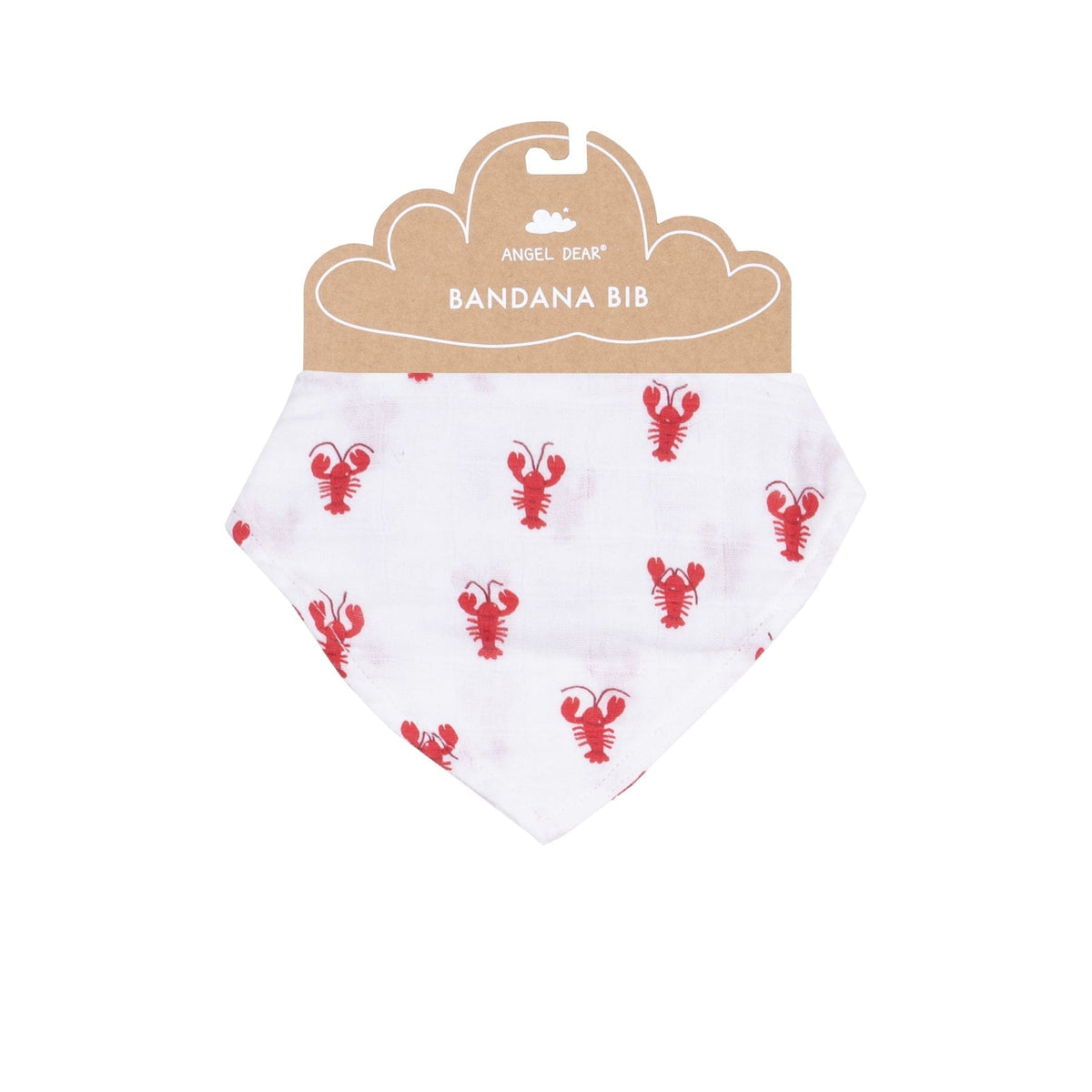 Angel Dear Angel Dear Lobster Muslin Bandana Bib - Little Miss Muffin Children & Home