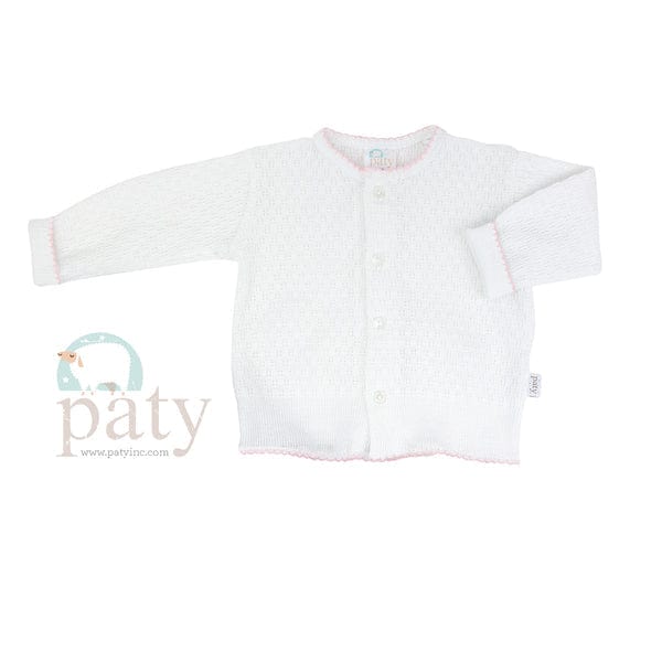 Paty, Inc. Paty Long Sleeve Button Up Cardigan Sweater - Little Miss Muffin Children & Home