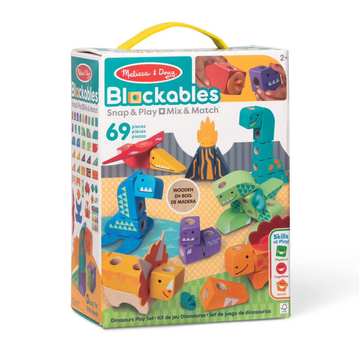 Blockable Dinosaur Play Set