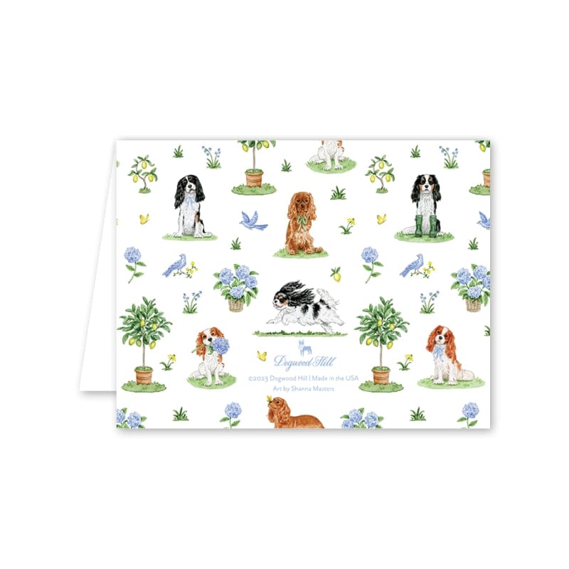 Dogwood Hill Cavalier Garden, Single Card - Little Miss Muffin Children & Home
