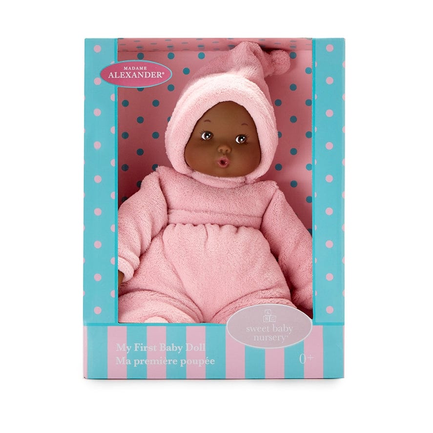 Madame Alexander Madame Alexander 12" My First Powder Pink Dark Skin Tone Doll - Little Miss Muffin Children & Home
