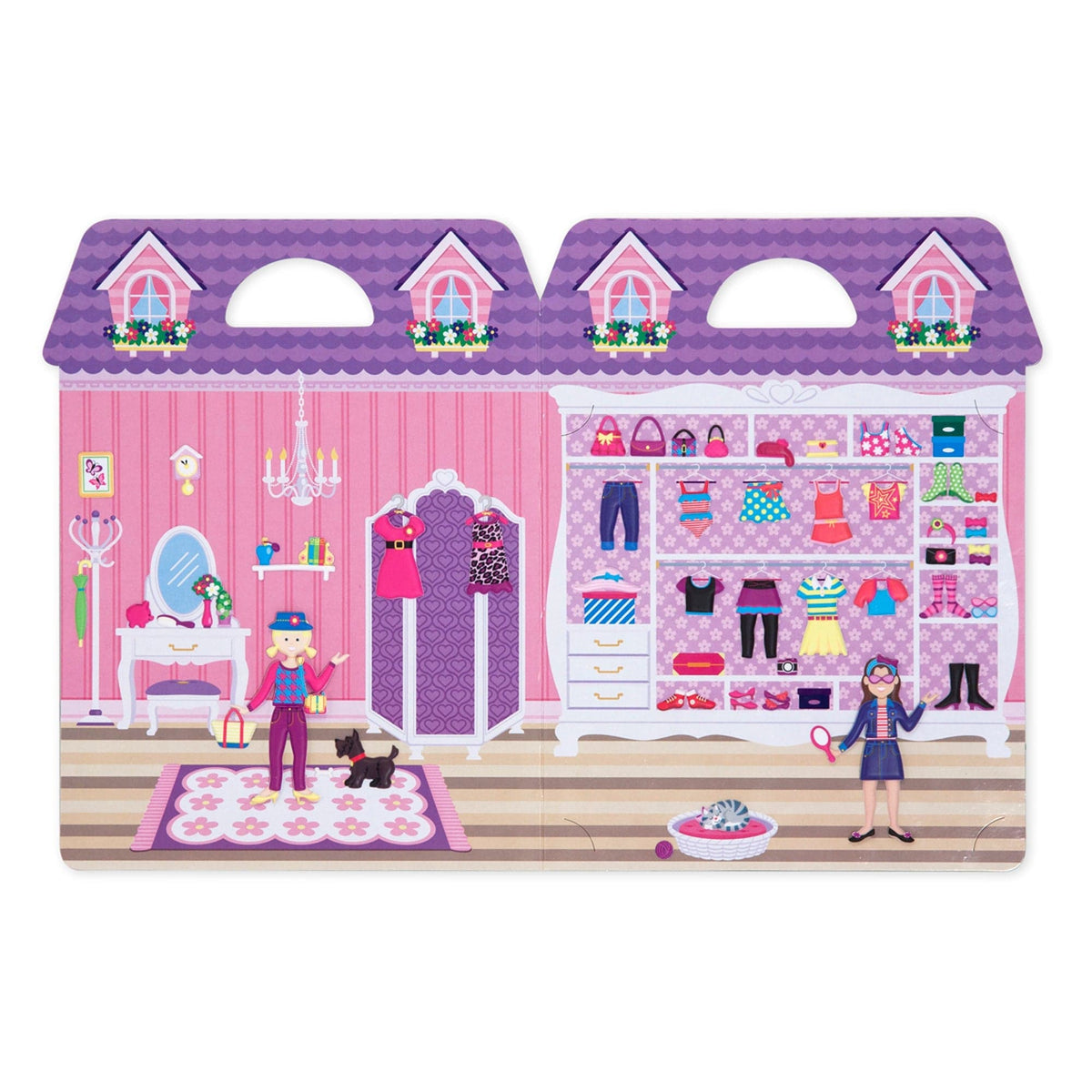 Melissa & Doug Melissa & Doug Puffy Sticker Play Set Dress-Up - Little Miss Muffin Children & Home