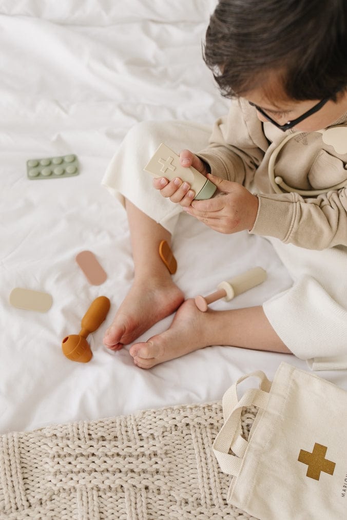 Marlowe & Co Marlowe & Co Silicone Doctor Kit Play Set - Little Miss Muffin Children & Home