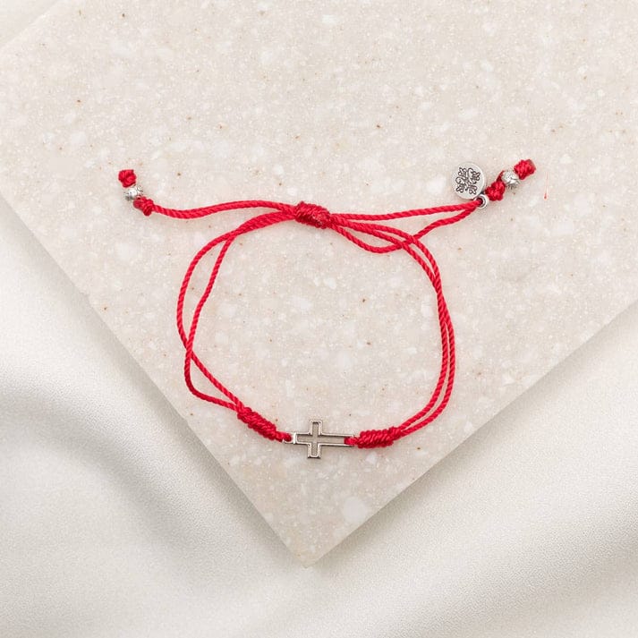 Filled By Faith Open Cross Bracelet