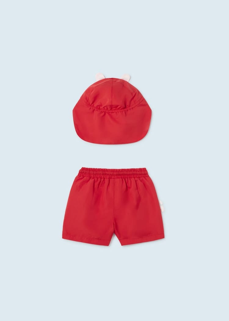 Mayoral Usa Inc Mayoral Swim Short & Hat Set - Little Miss Muffin Children & Home
