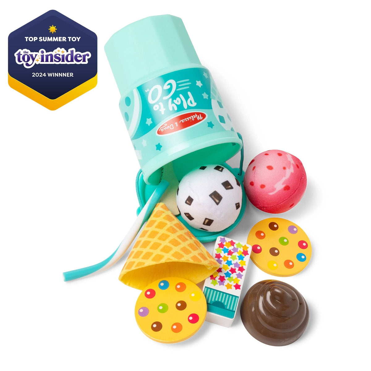 Melissa & Doug Melissa & Doug Play to Go Ice Cream Play Set - Little Miss Muffin Children & Home