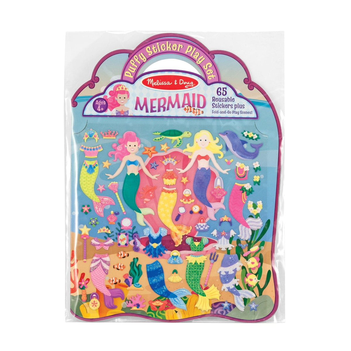 Melissa & Doug Melissa & Doug Puffy Sticker Play Set - Mermaid - Little Miss Muffin Children & Home