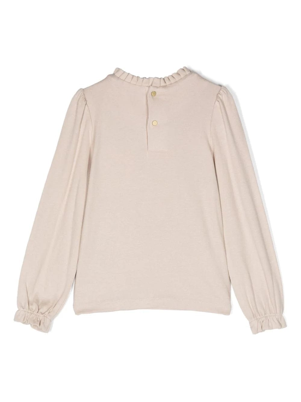Abel & Lula Abel & Lula Glitter Knit Frill Neck Blouse - Little Miss Muffin Children & Home