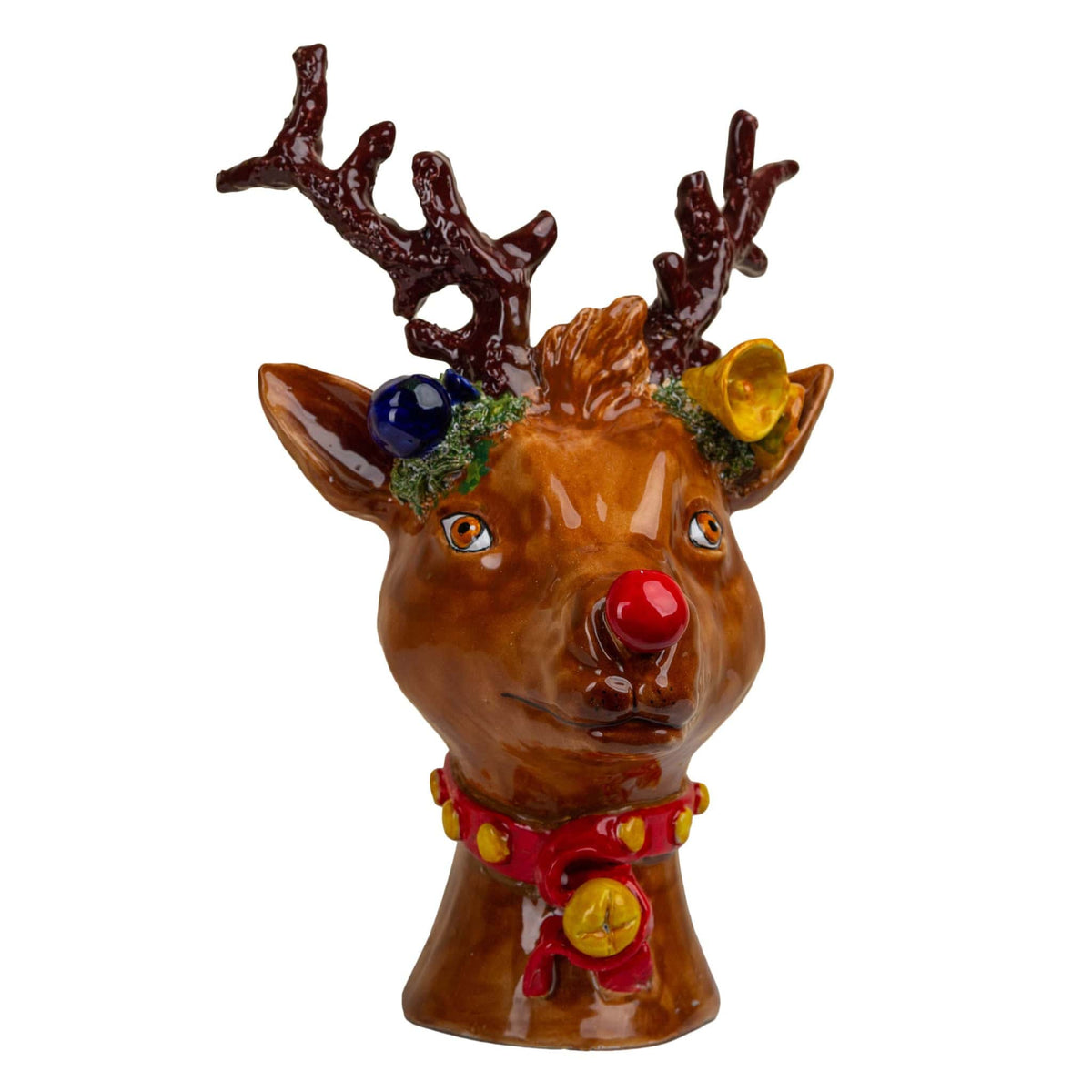 Hanz, Ceramic Reindeer Head Vase