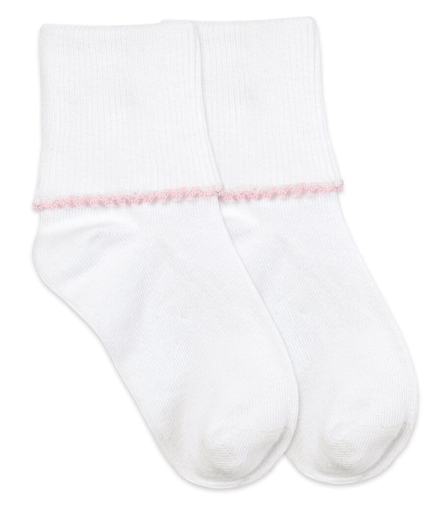 Jefferies Socks Jefferies Socks Picot Trim Sock - Little Miss Muffin Children & Home