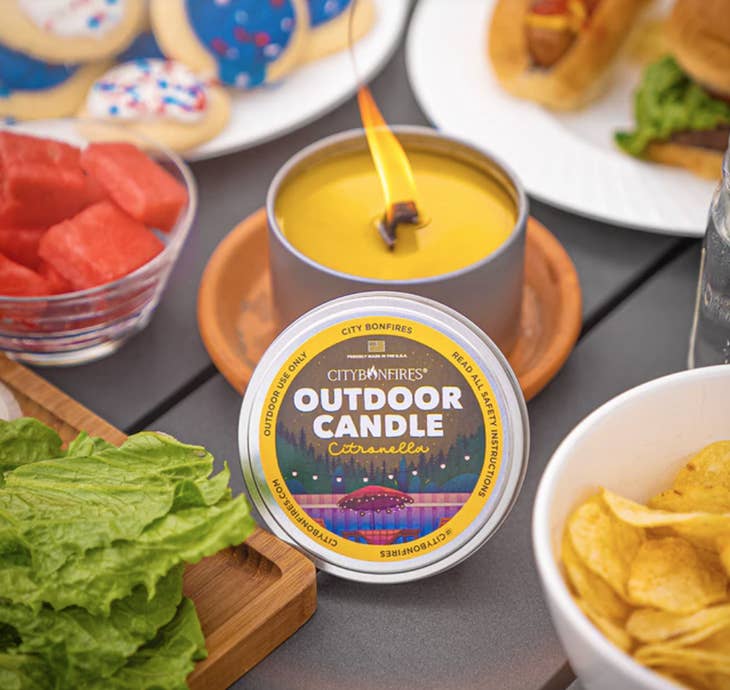 City Bonfires City Bonfires Outdoor Citronella Candle - Little Miss Muffin Children & Home