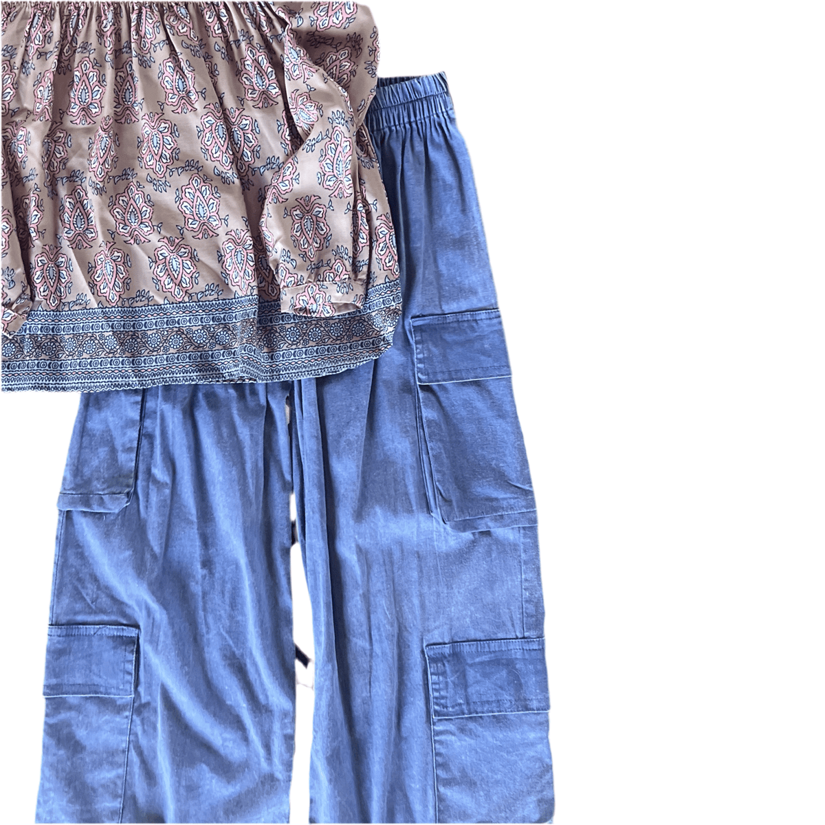 Joyous and Free Joyous and Free Pocket Cargo Pants - Little Miss Muffin Children & Home