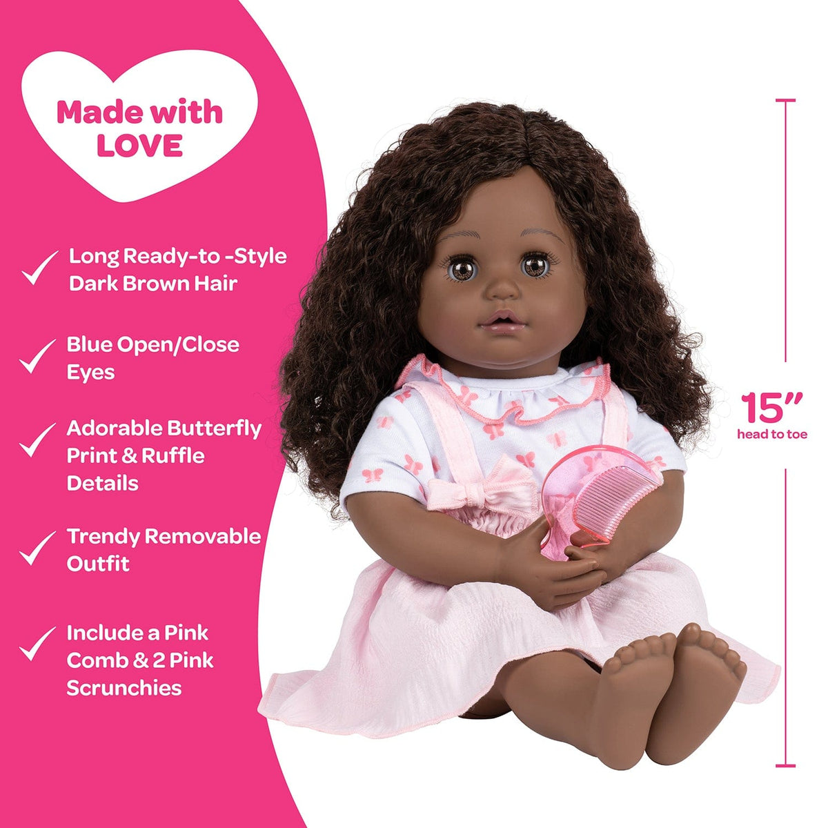 Adora Adora My Sweet Style Doll Madison - Little Miss Muffin Children & Home
