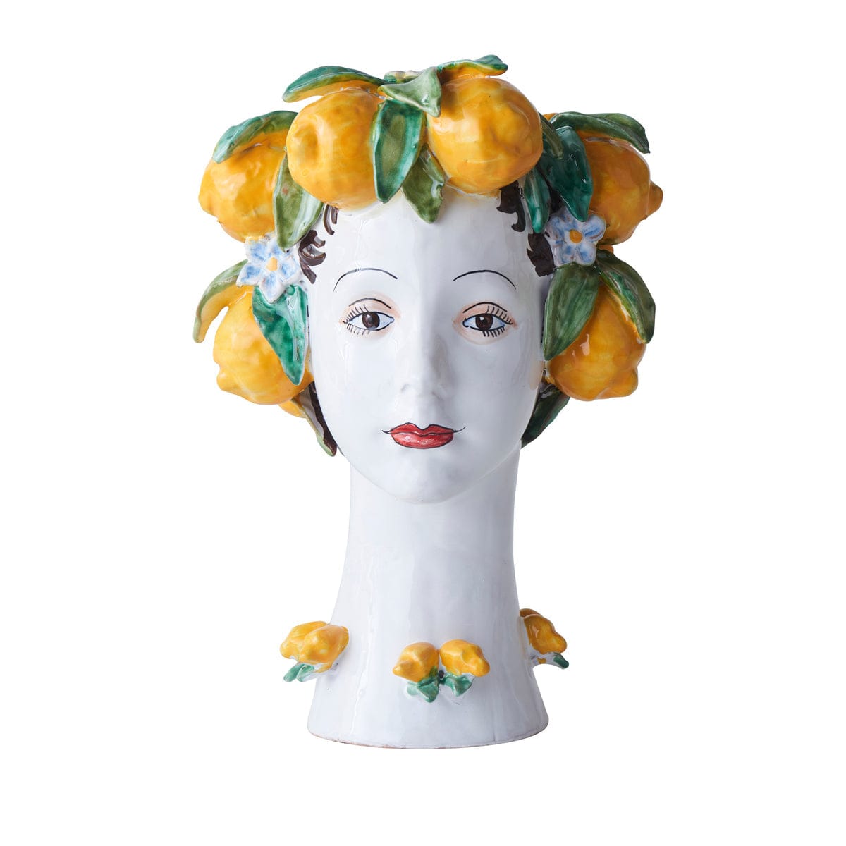 Abigail's Home Decor Ceramic Head Vase, Lemon Decor - Little Miss Muffin Children & Home