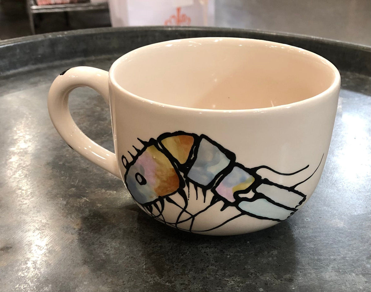 Jan Salzer Art Shrimp Gumbo Mug - Little Miss Muffin Children & Home