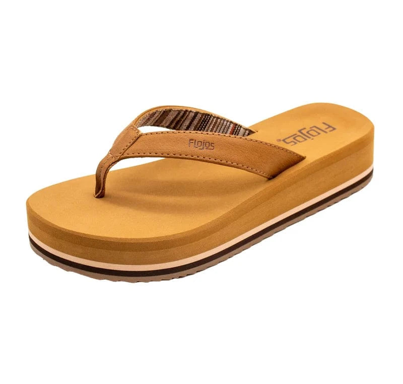 Flojos Flojos Sally Platform Wedge Thong Sandal - Little Miss Muffin Children & Home