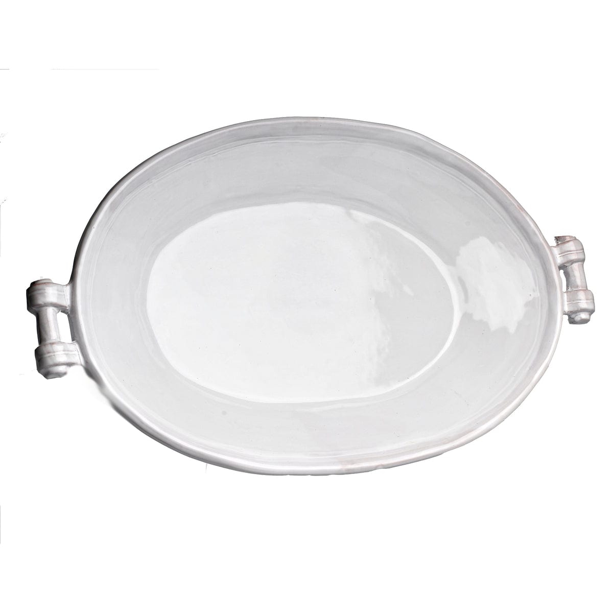 Abigail's Home Decor Abigail's Casa Bianca Platter, Oval Shape, Large - Little Miss Muffin Children & Home