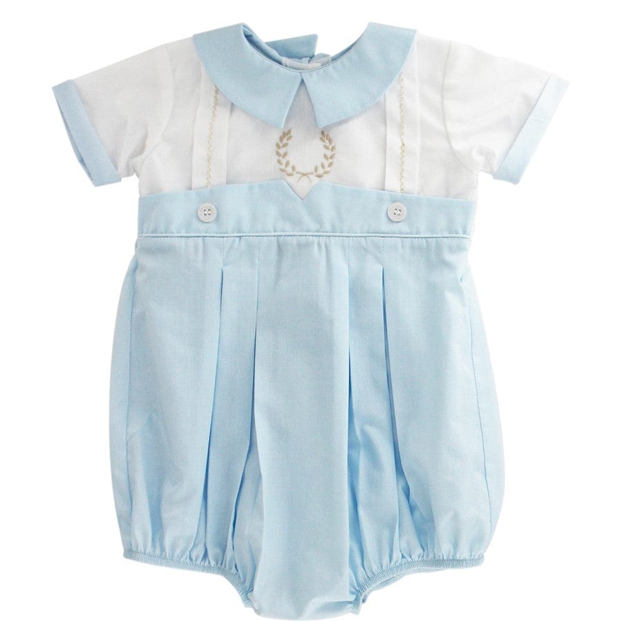 Bailey Boys Bailey Boys Blue Heirloom Dressy Short Bubble - Little Miss Muffin Children & Home