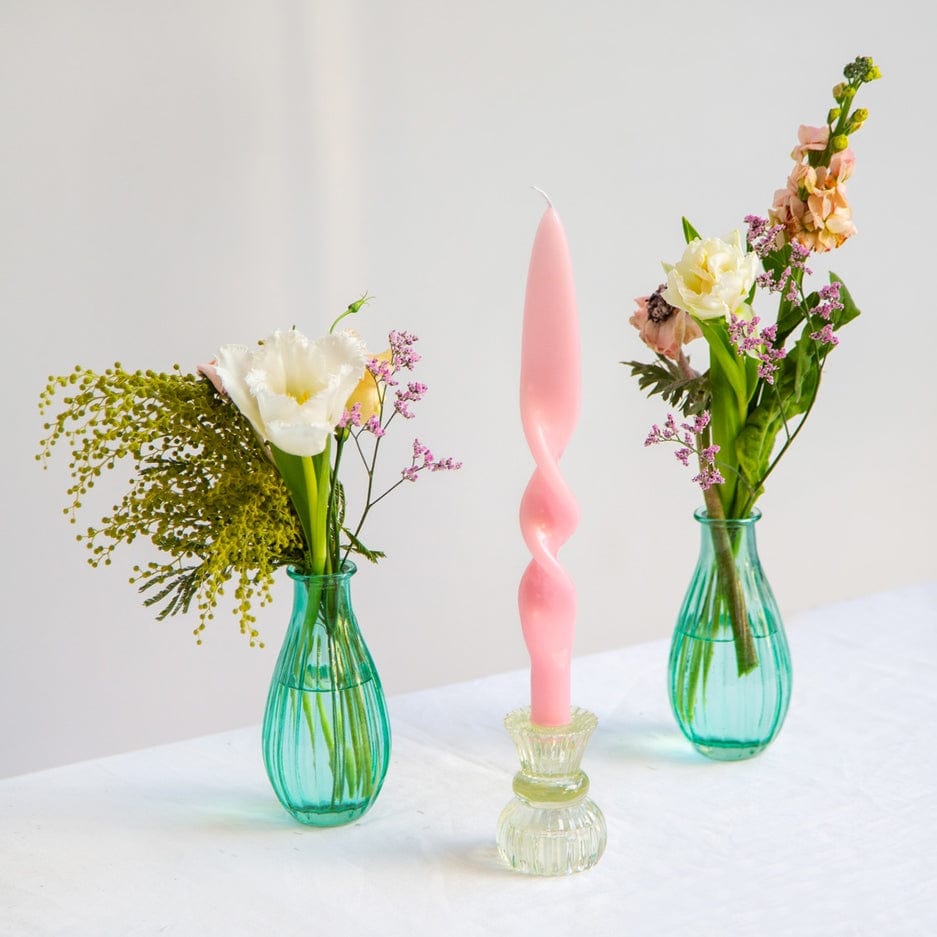 Talking Tables Talking Tables Rainbow Colored Twisted Candles (sold individually) - Little Miss Muffin Children & Home