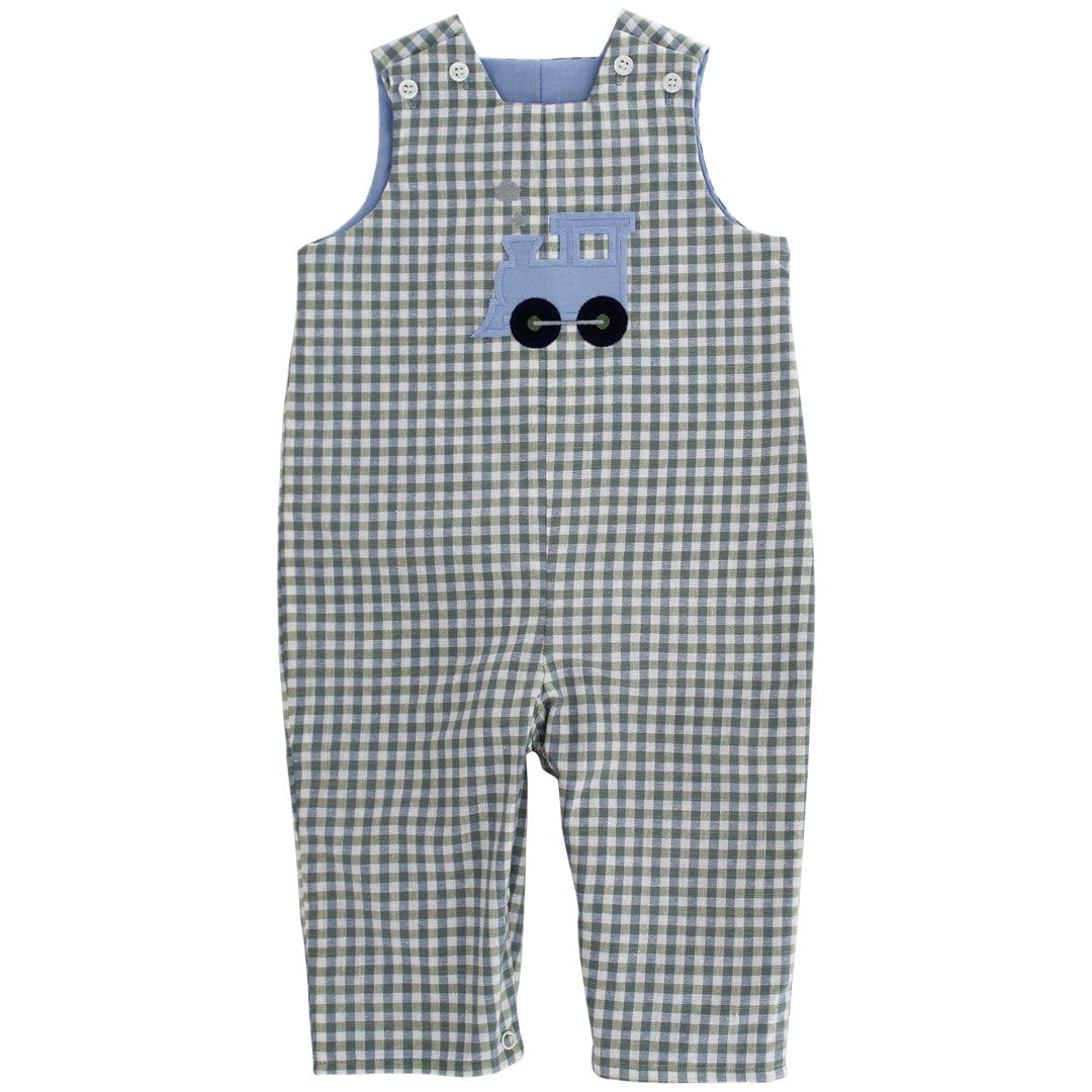 Bailey Boys Little Locomotive Reversible John John - Little Miss Muffin Children & Home
