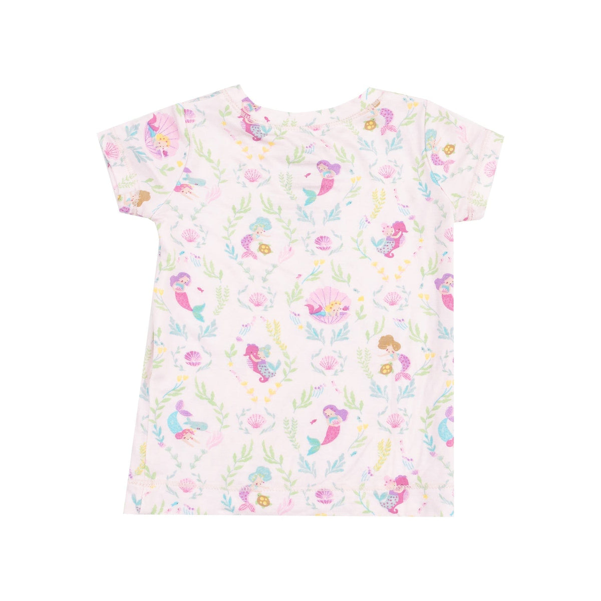 Angel Dear Angel Dear Mermaids Short Sleeve Loungewear Set - Little Miss Muffin Children & Home