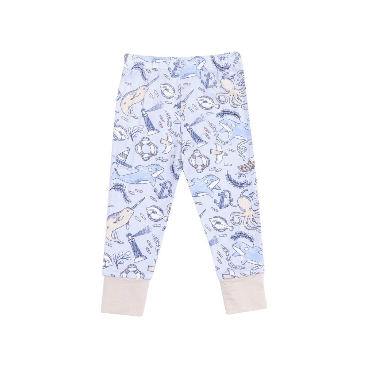 Angel Dear Angel Dear Nautical Notebook Short Sleeve Loungewear Set - Little Miss Muffin Children & Home