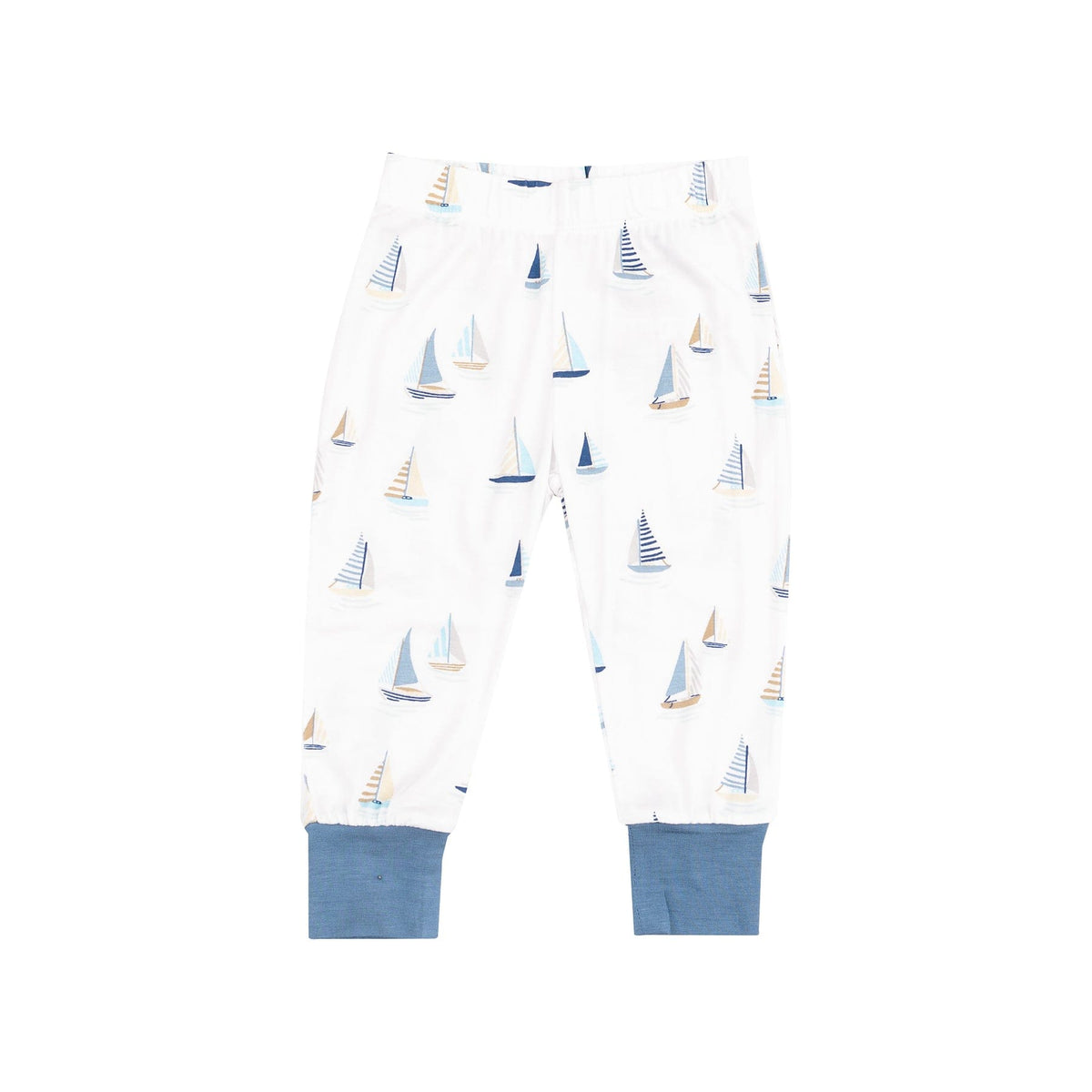 Angel Dear Angel Dear Sailboats Blue Short Sleeve Loungewear Set - Little Miss Muffin Children & Home