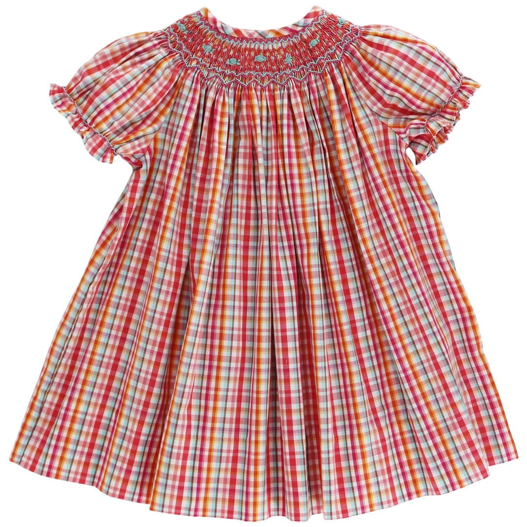 Bailey Boys Sorbet Plaid Bishop Dress - Little Miss Muffin Children & Home