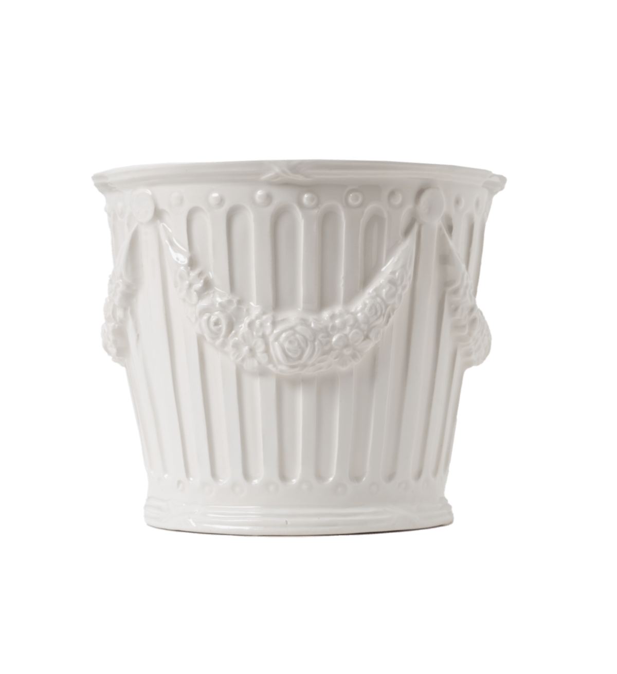 Abigail's Home Decor Abigail's Garland Decor Cream Cachepot, Large - Little Miss Muffin Children & Home