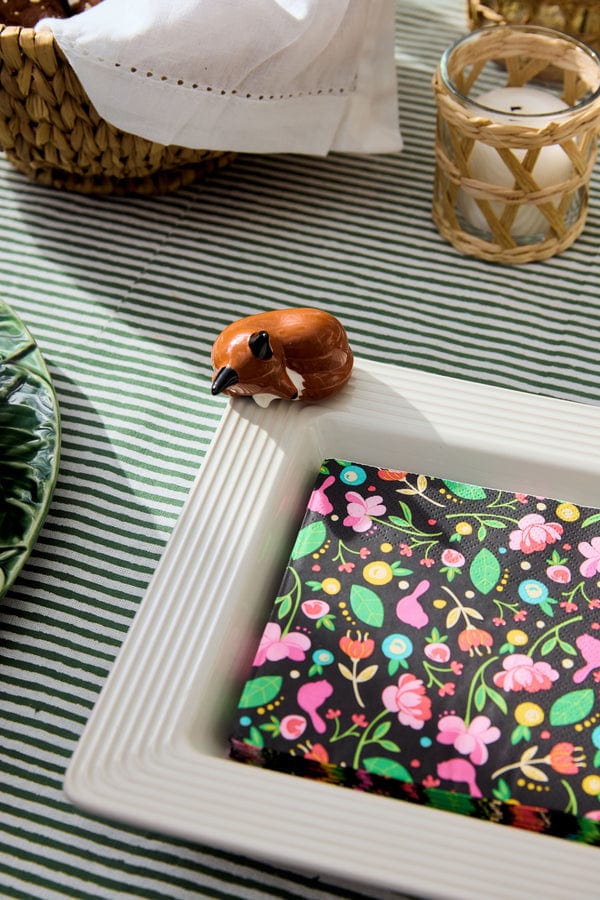 Nora Fleming Nora Fleming Foxy Lady Topper - Little Miss Muffin Children & Home