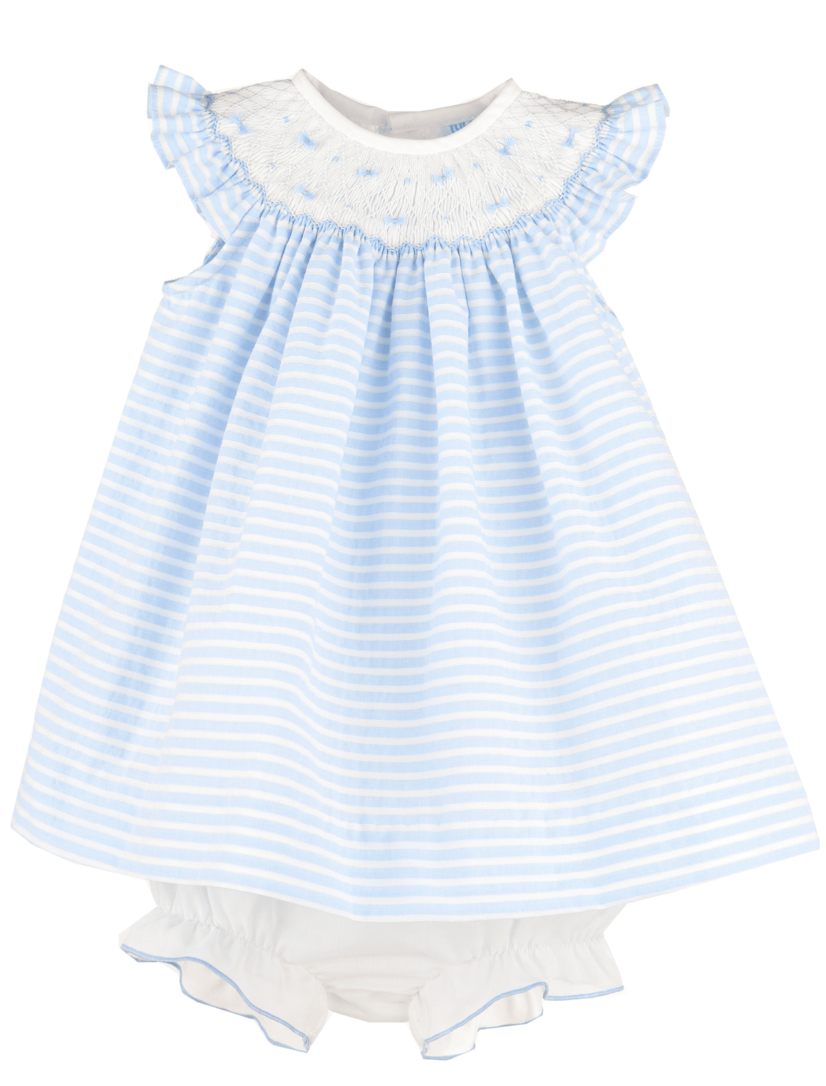 Plumeti Stripes Bishop, Blue