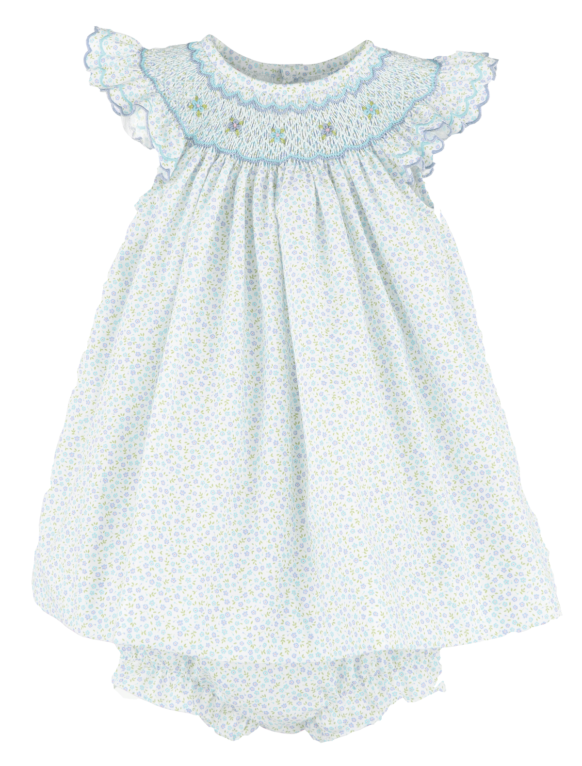 Miniflowers Feston Bishop, Blue