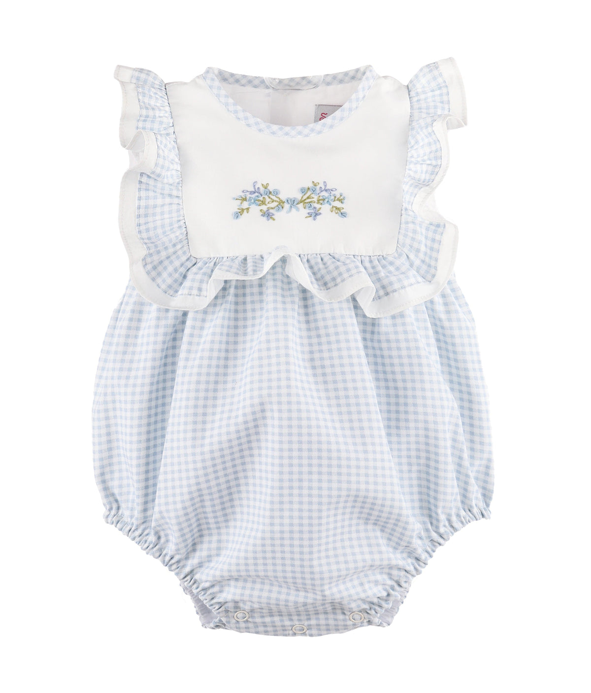 Blue Garden Club Ruffle Bubble