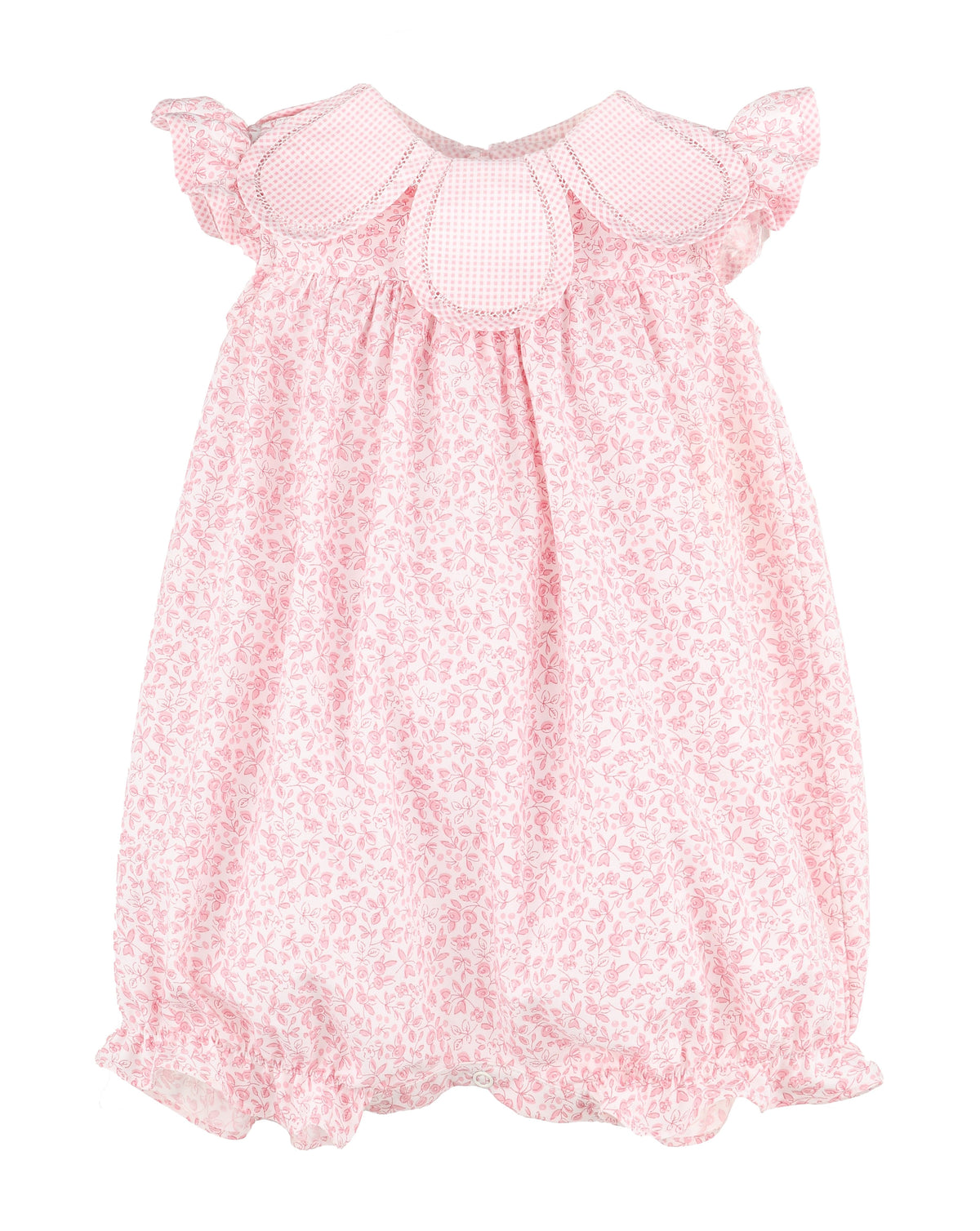 Casero & Associates Pink BB Blooms Petal Playsuit - Little Miss Muffin Children & Home