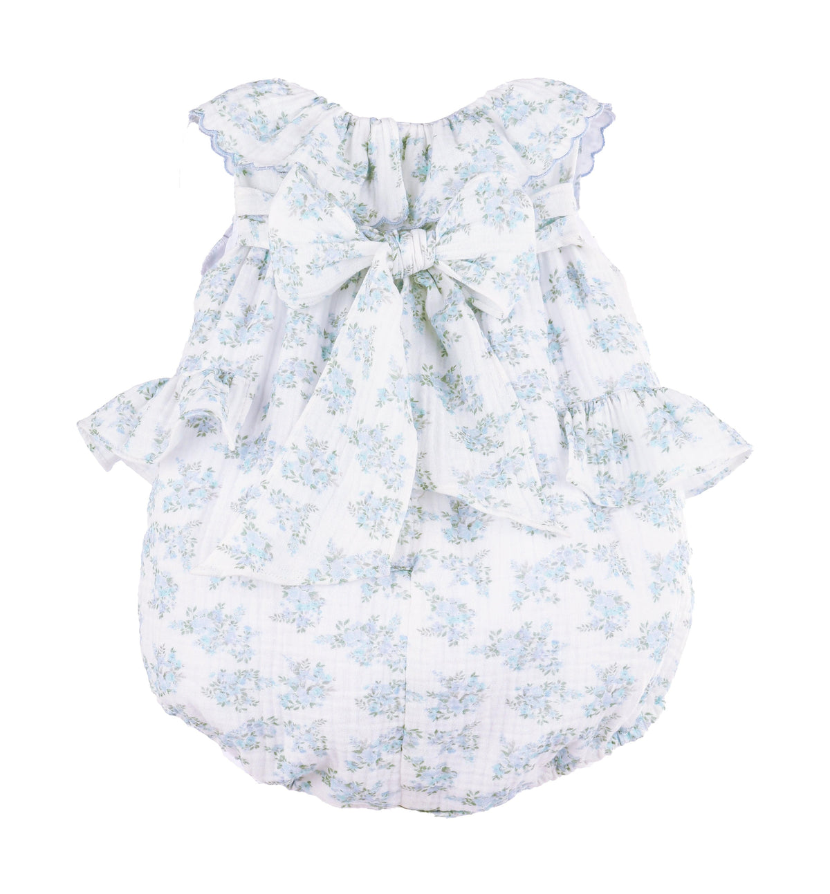 Lilac Floral Bluffs Ruffle Bubble