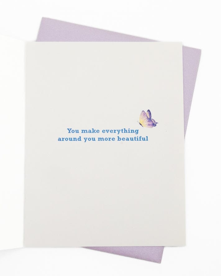 Lavender Vines 'Butterfly Wishes' Butterfly Birthday Greeting Card - Little Miss Muffin Children & Home