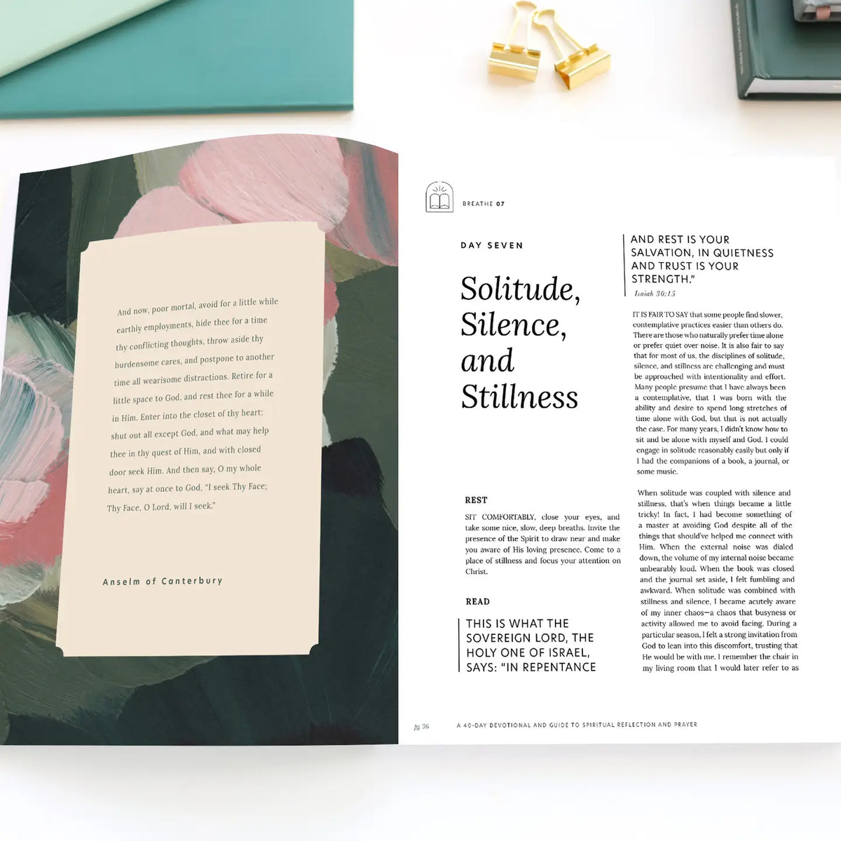 Breathe: 40 Days of Devotions and Reflections on Prayer