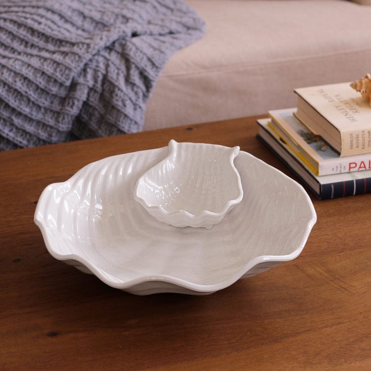 Beatriz Ball Vida Ocean Shell Chip & Dip - Little Miss Muffin Children & Home