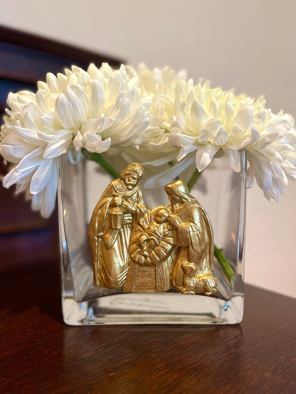 Carol Cassisa Carol Cassisa Grande Vase Creche de Noel -(Holy Family Nativity XL Vase) - Little Miss Muffin Children & Home