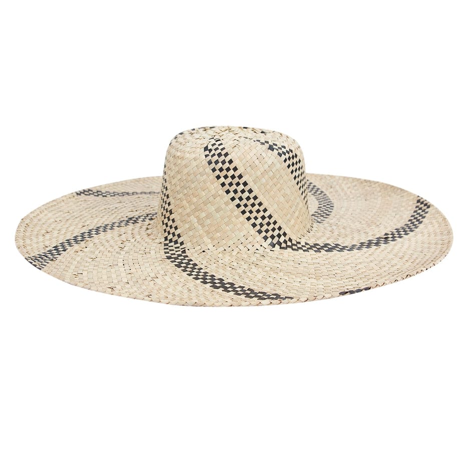 The Artisan and Company The Artisan and Company Wide Brim Straw Beach Sun Hat - Little Miss Muffin Children & Home