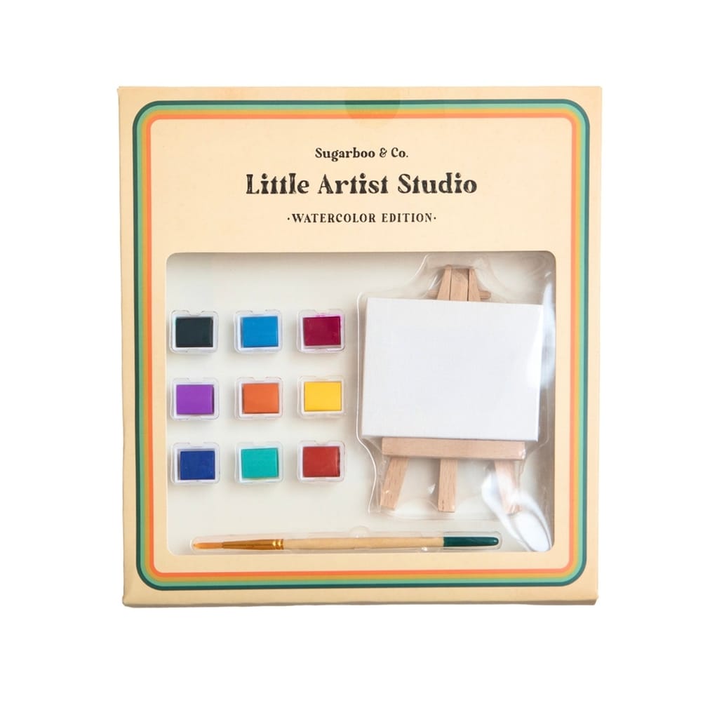 Sugarboo Watercolor Edition Little Artist Studio Set