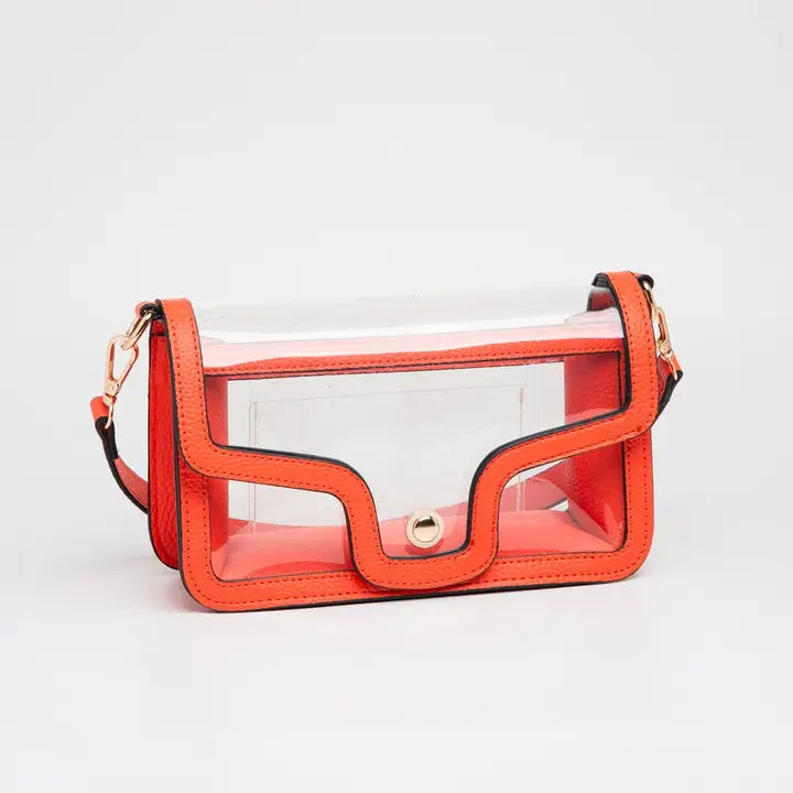 Nina Clear Gameday Shoulder Bag, 6 colors Available