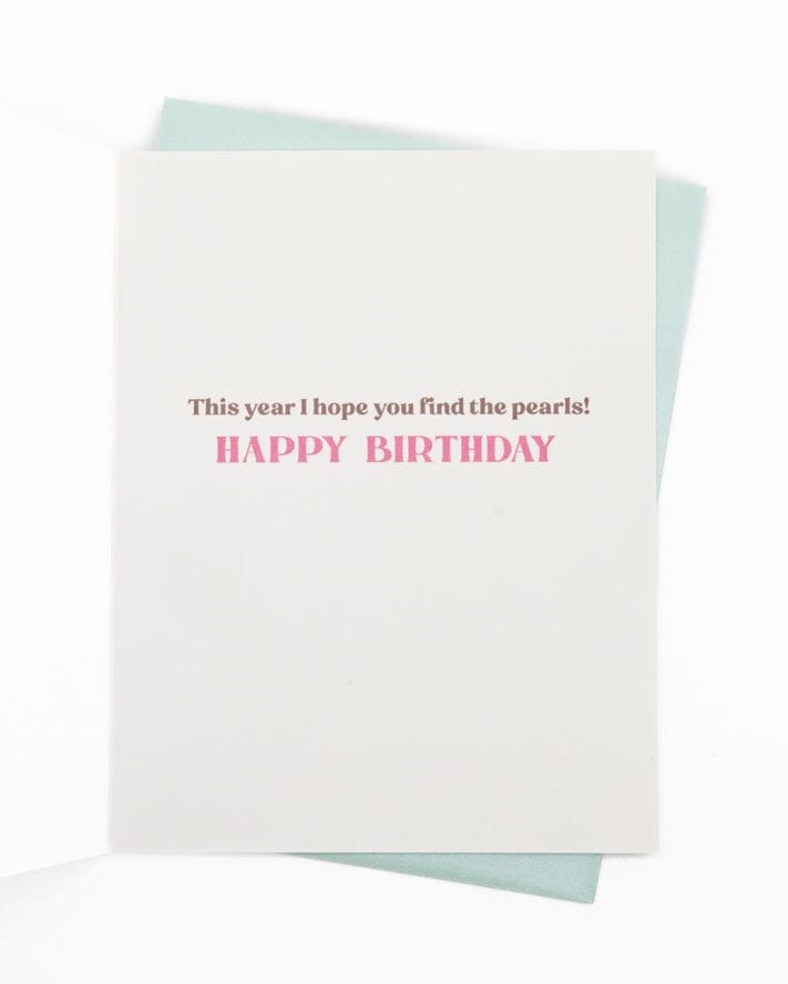 Lavender Vines 'World Is Your Oyster' Birthday Greeting Card - Little Miss Muffin Children & Home