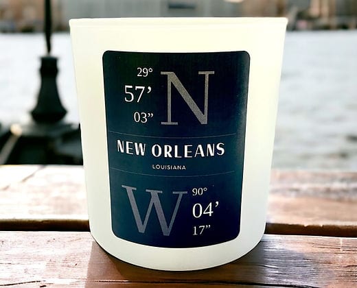 Southern Lights Southern Lights New Orleans Co-ordinates Candle 10oz - Little Miss Muffin Children & Home