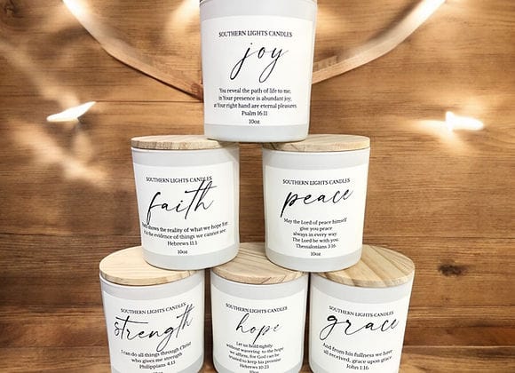 Southern Lights Southern Lights 10oz Scripture Candle - Little Miss Muffin Children & Home