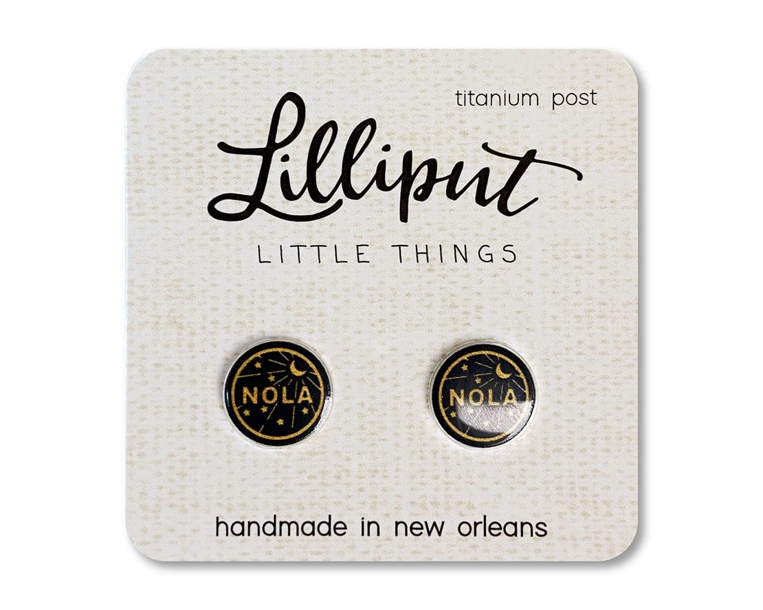 Lilliput Little Things Lilliput Little Things NOLA Water Meter Earrings - Little Miss Muffin Children & Home