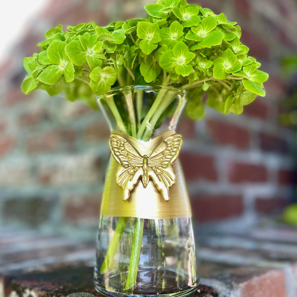 Large Butterfly Vase-Carafe
