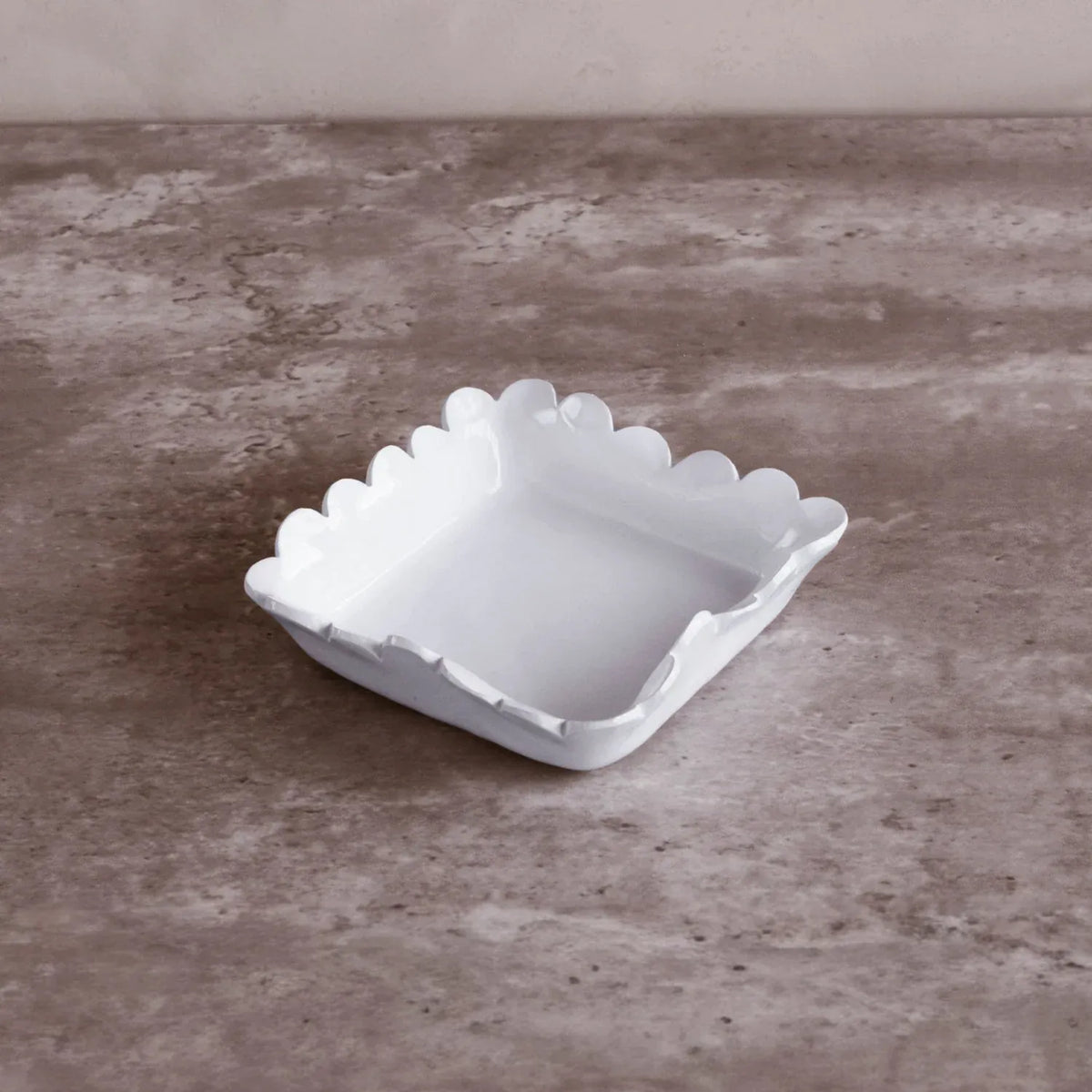 Vida Colette White Beverage Napkin Holder